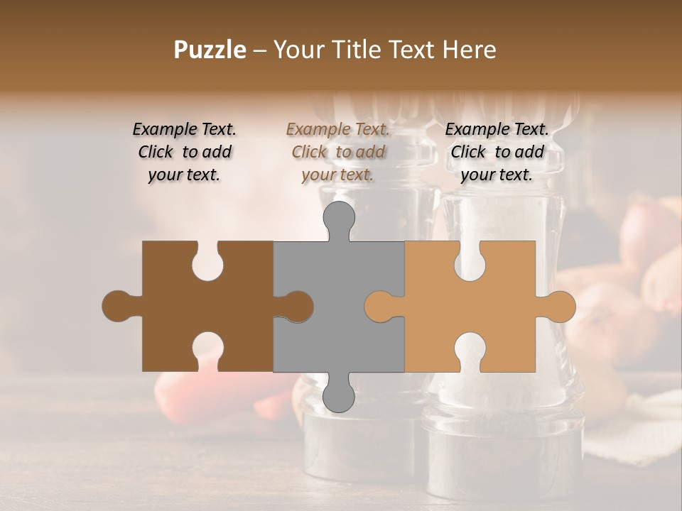 Spicy Pepper Mill Crude Oil PowerPoint Template