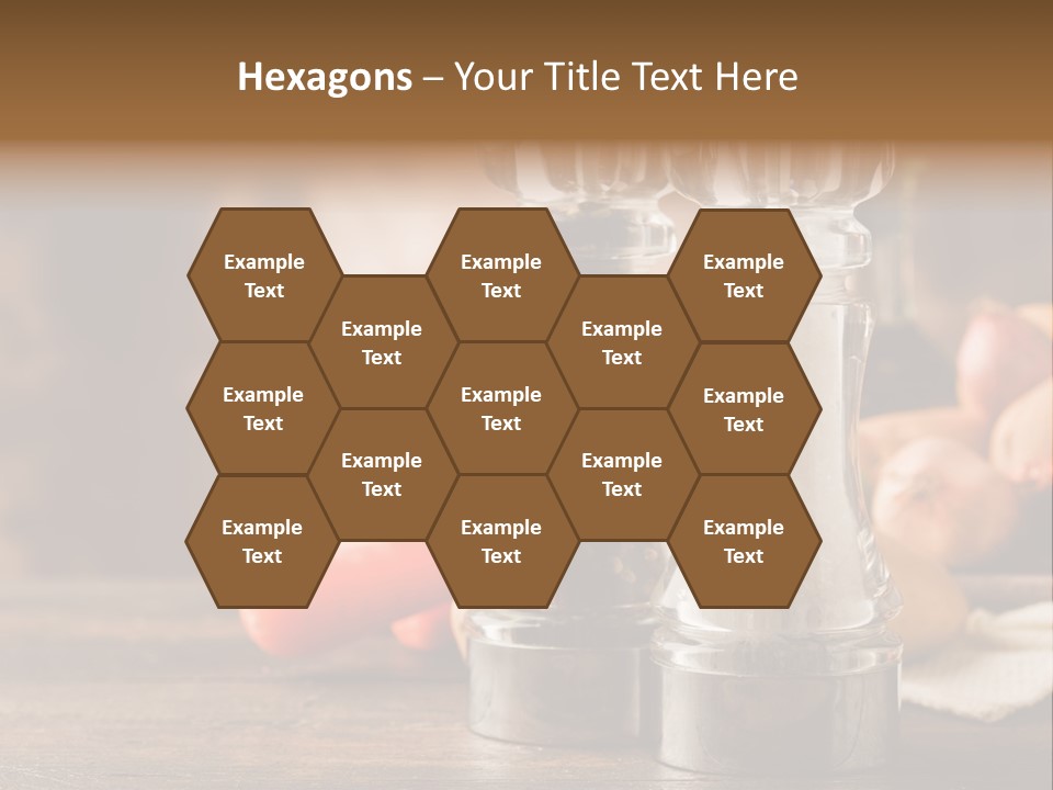 Spicy Pepper Mill Crude Oil PowerPoint Template