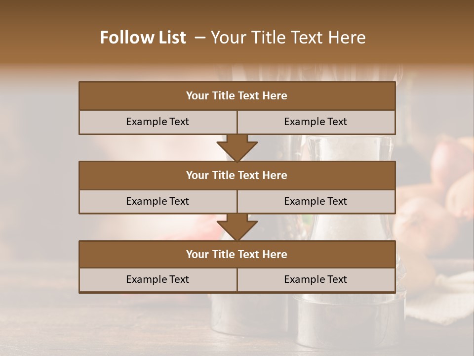 Spicy Pepper Mill Crude Oil PowerPoint Template