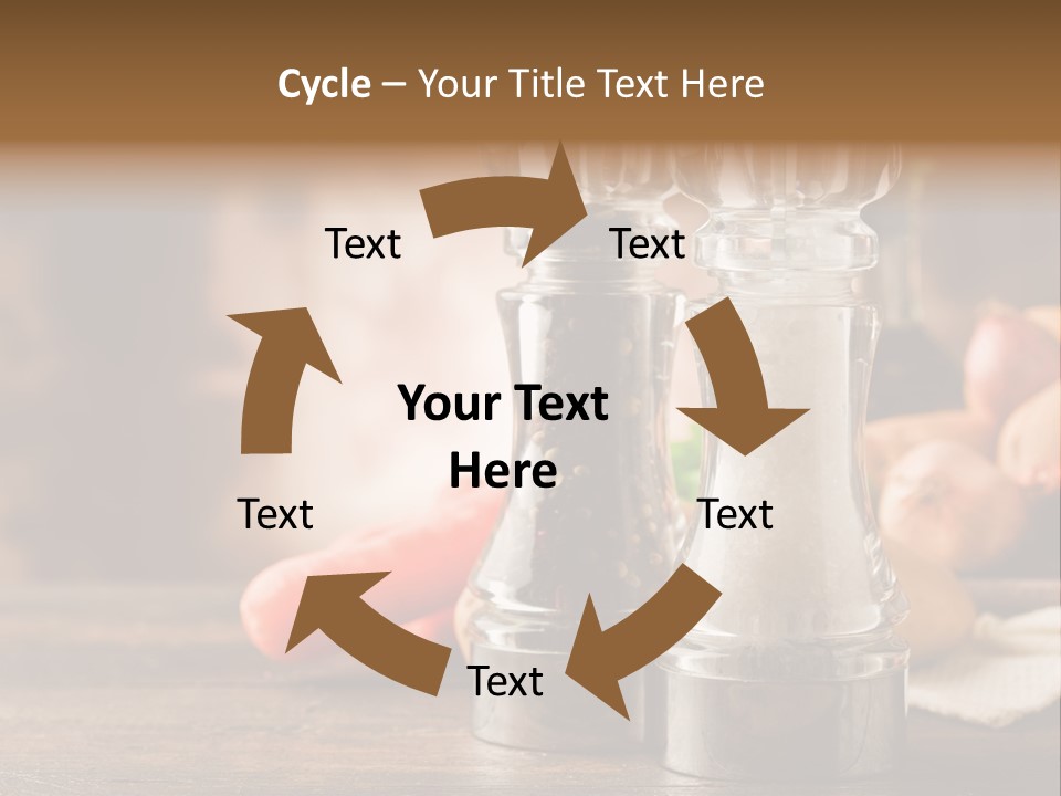 Spicy Pepper Mill Crude Oil PowerPoint Template