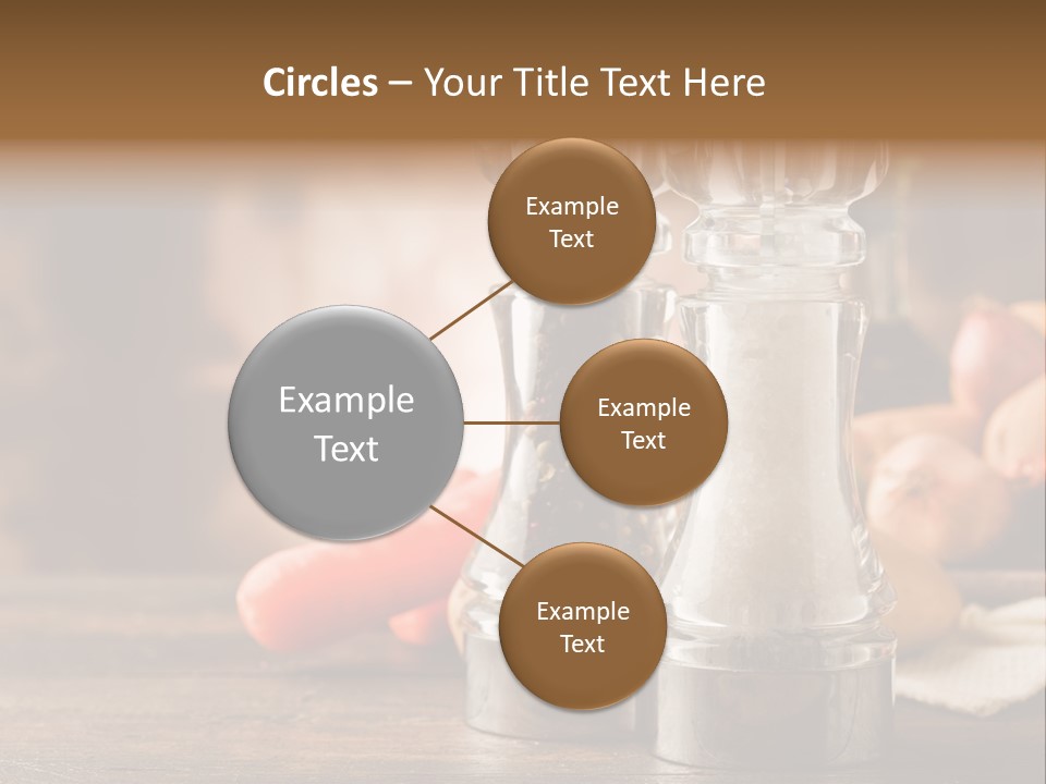 Spicy Pepper Mill Crude Oil PowerPoint Template