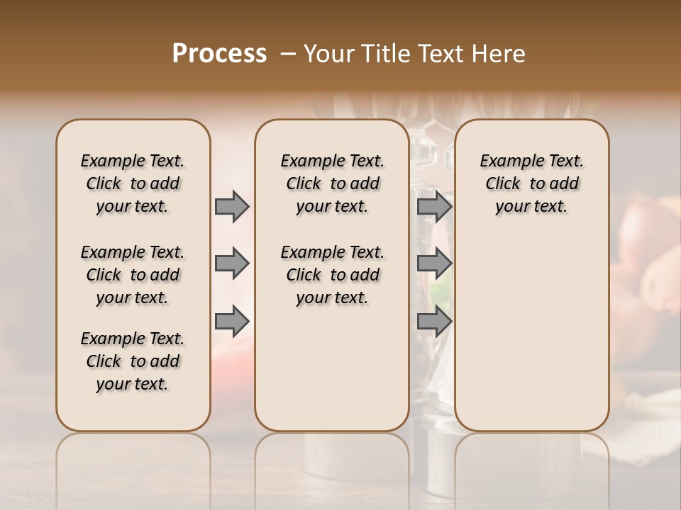 Spicy Pepper Mill Crude Oil PowerPoint Template