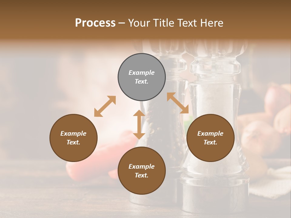 Spicy Pepper Mill Crude Oil PowerPoint Template