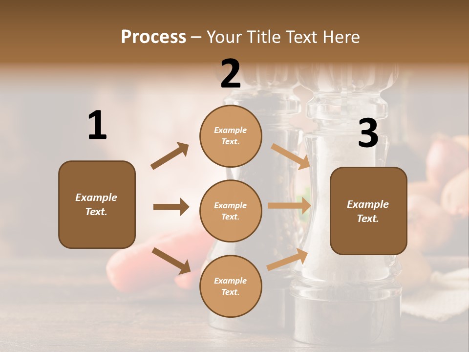 Spicy Pepper Mill Crude Oil PowerPoint Template