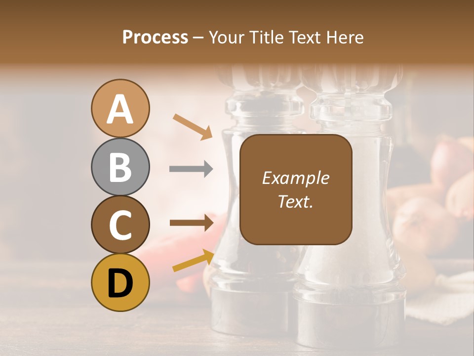Spicy Pepper Mill Crude Oil PowerPoint Template