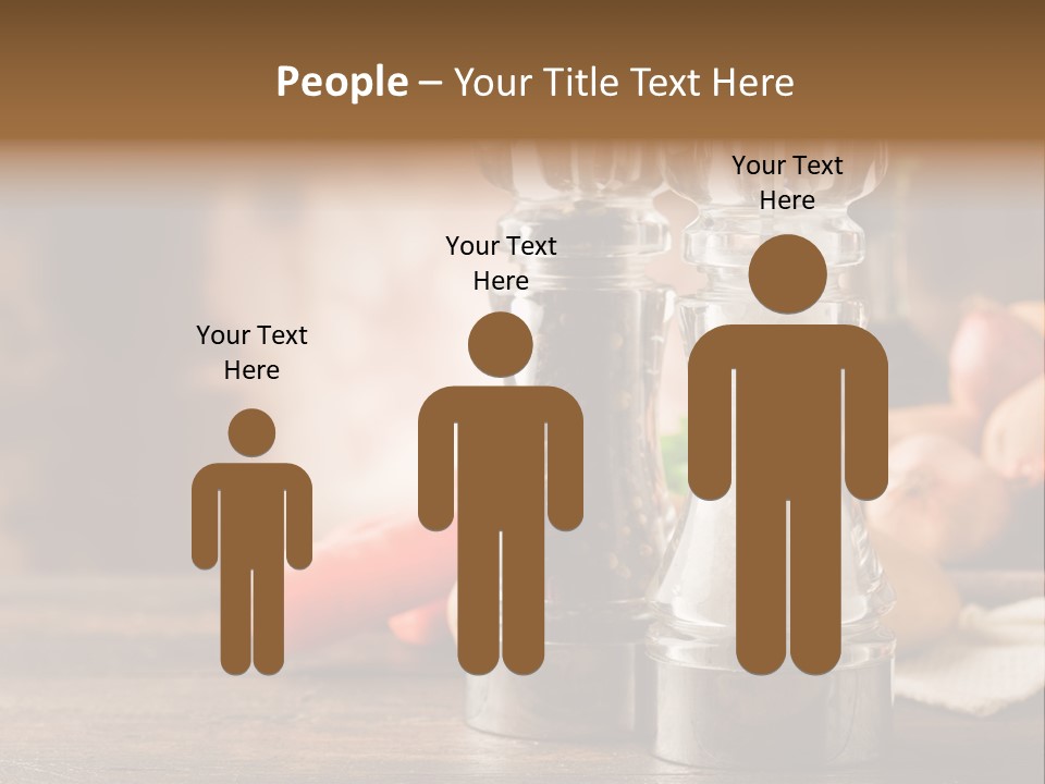 Spicy Pepper Mill Crude Oil PowerPoint Template