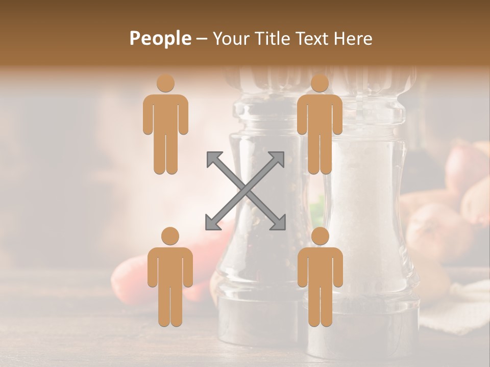 Spicy Pepper Mill Crude Oil PowerPoint Template