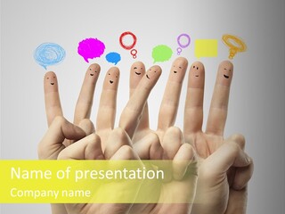 Media Emotion Beautiful PowerPoint Template