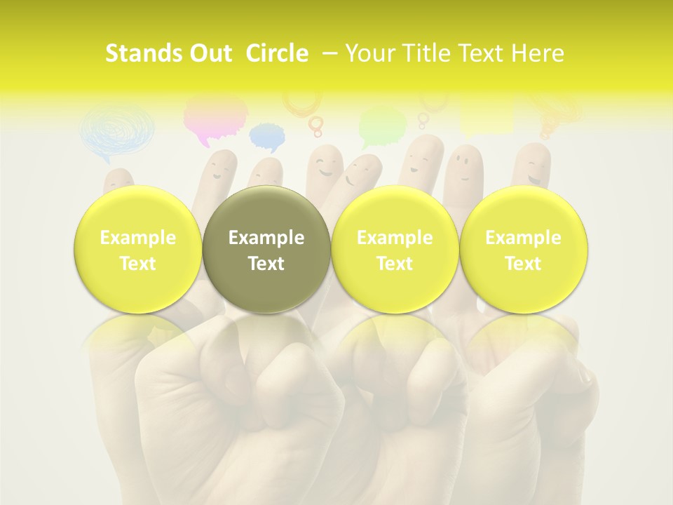 Media Emotion Beautiful PowerPoint Template