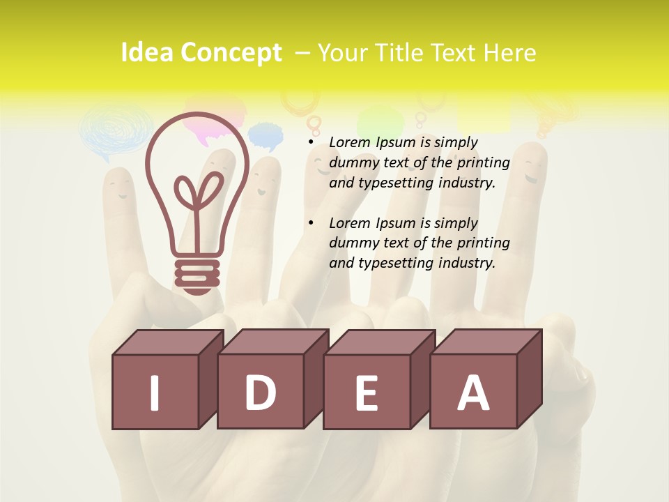 Media Emotion Beautiful PowerPoint Template