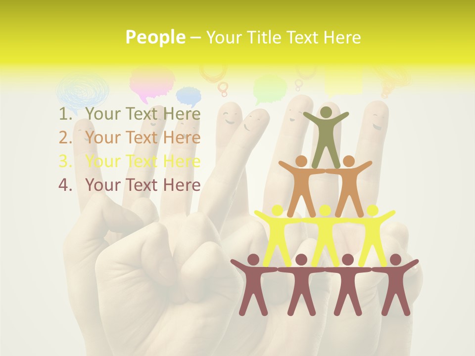 Media Emotion Beautiful PowerPoint Template