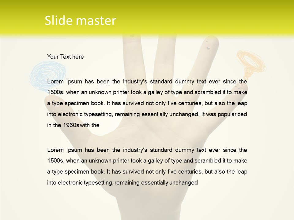 Symbol Messenger Friendly PowerPoint Template