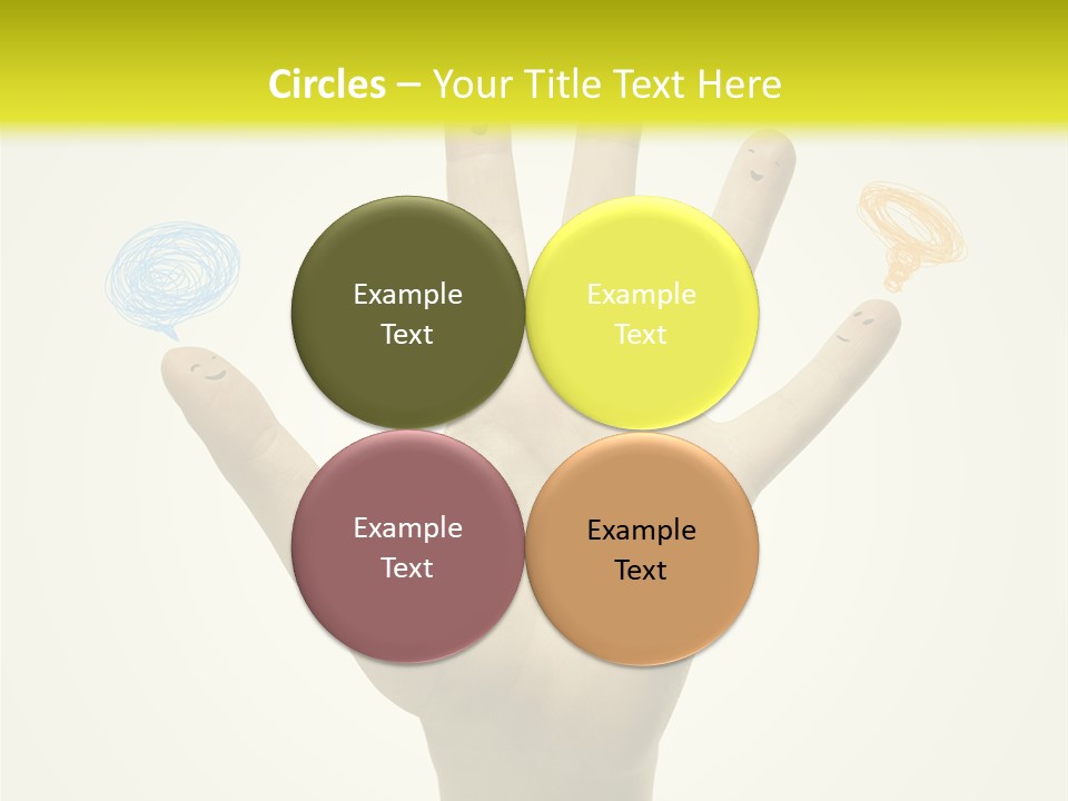 Symbol Messenger Friendly PowerPoint Template