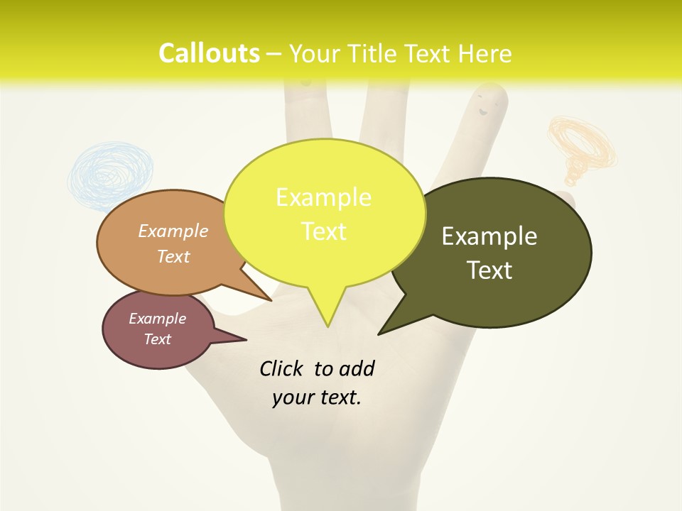 Symbol Messenger Friendly PowerPoint Template