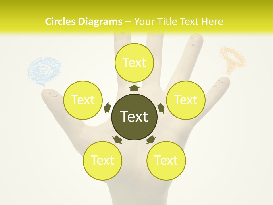 Symbol Messenger Friendly PowerPoint Template