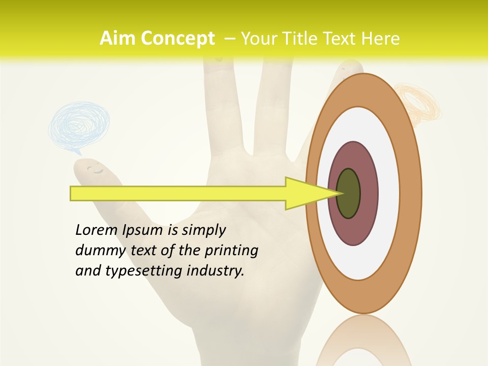 Symbol Messenger Friendly PowerPoint Template