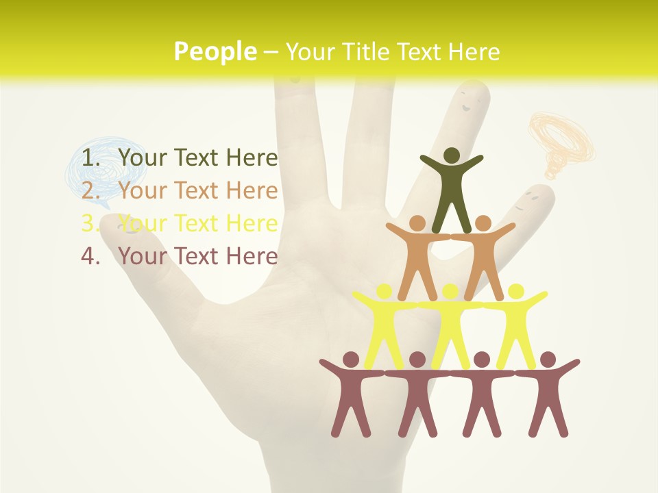 Symbol Messenger Friendly PowerPoint Template