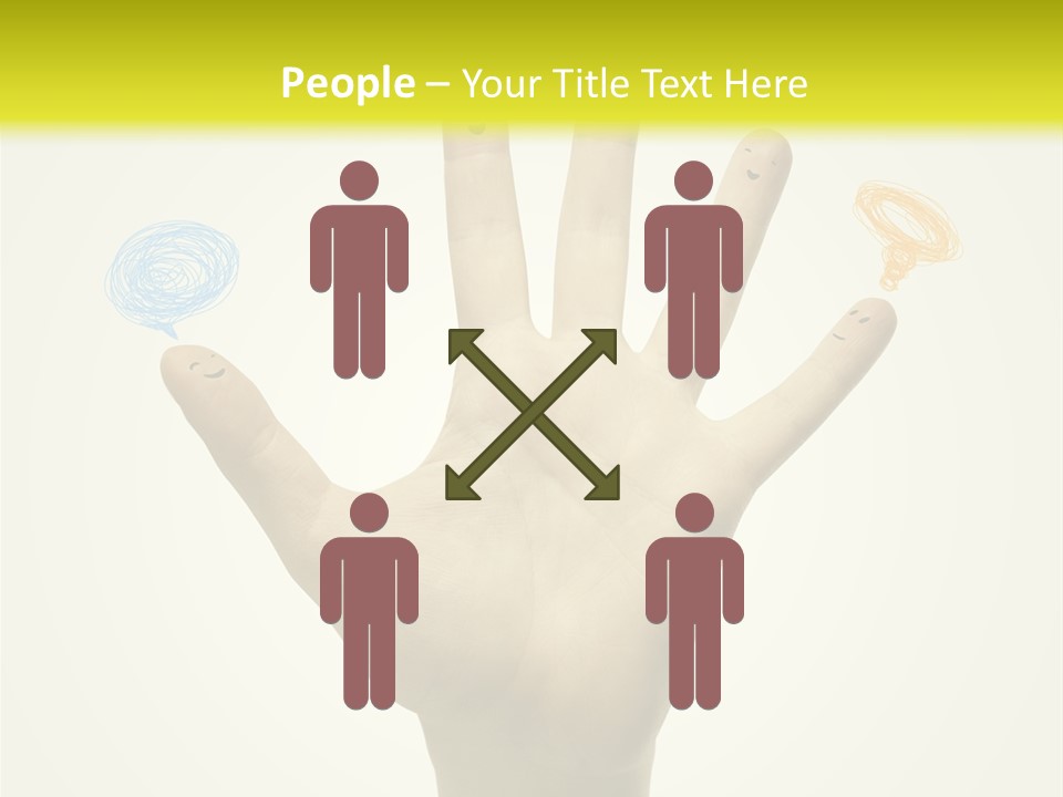 Symbol Messenger Friendly PowerPoint Template