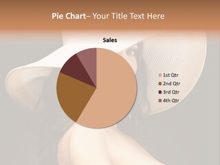 Retro White Female PowerPoint Template