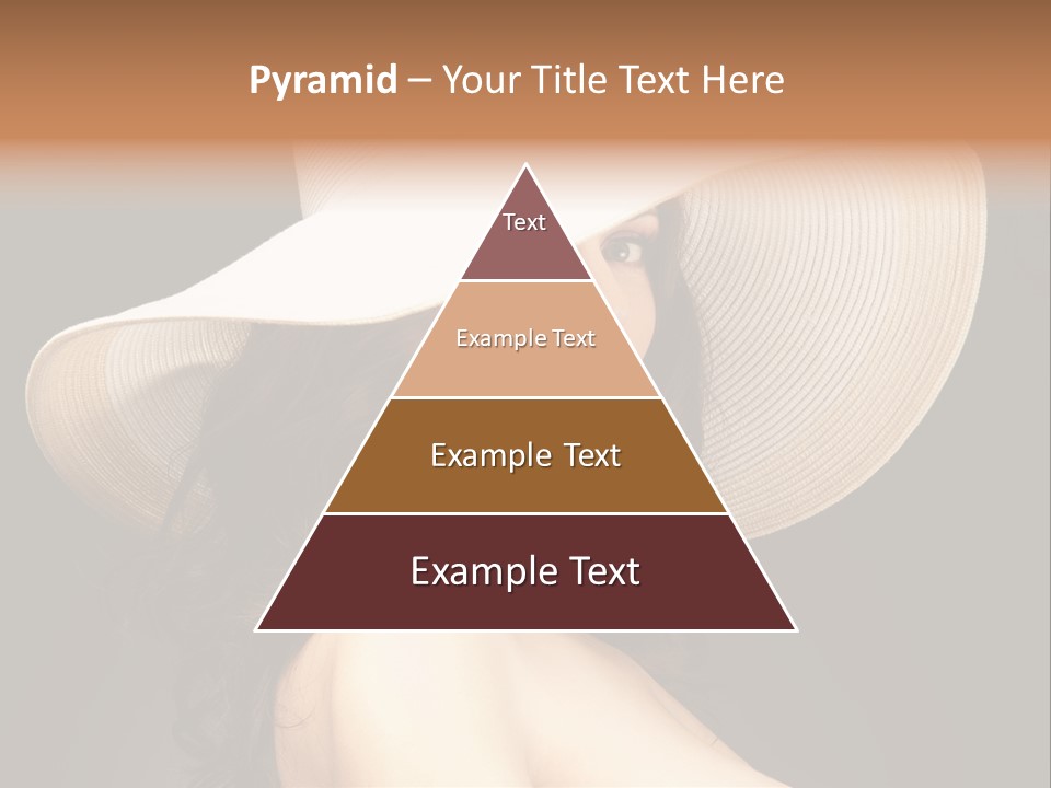 Retro White Female PowerPoint Template