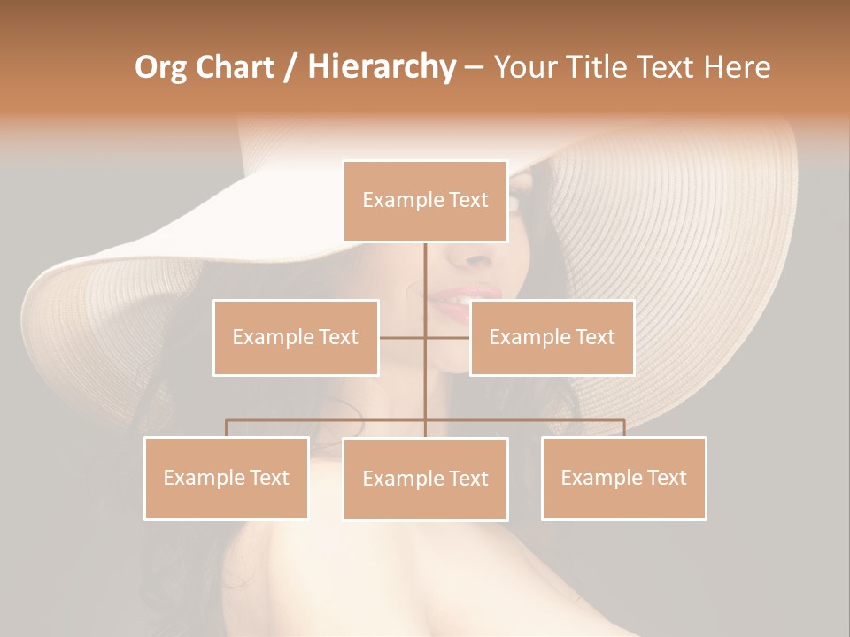 Retro White Female PowerPoint Template