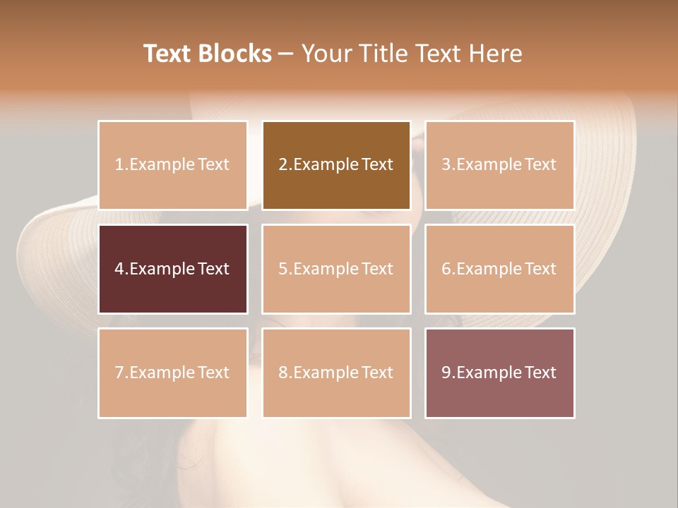 Retro White Female PowerPoint Template