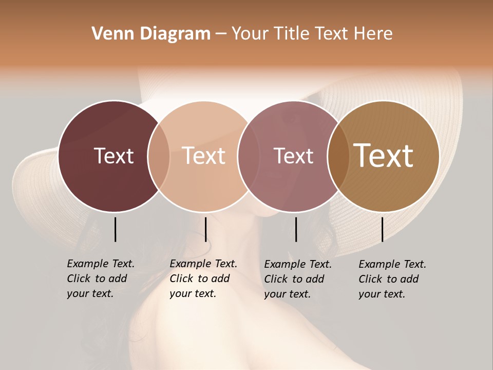 Retro White Female PowerPoint Template