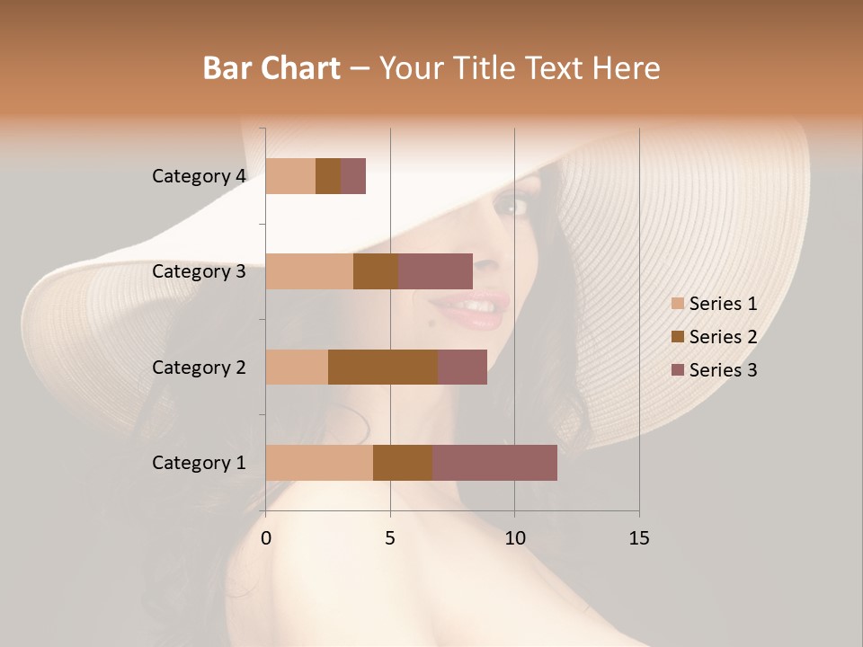 Retro White Female PowerPoint Template