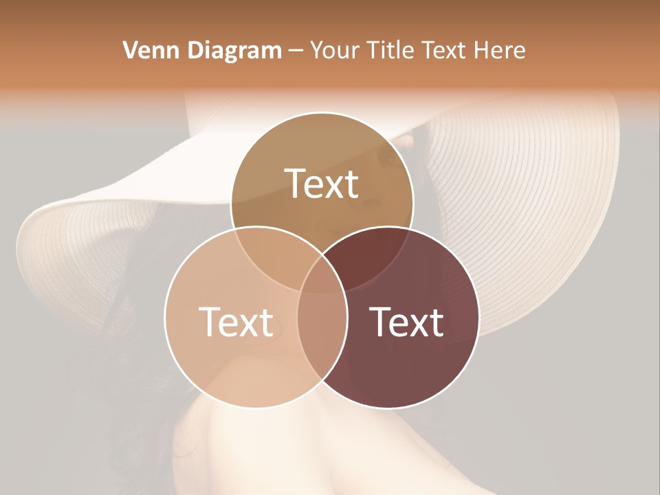 Retro White Female PowerPoint Template