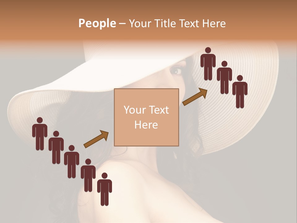 Retro White Female PowerPoint Template