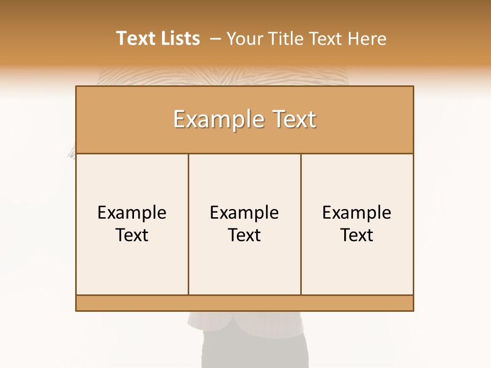 Exy Per On In Ide PowerPoint Template