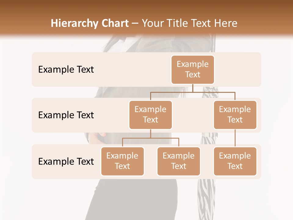 Sexy Rain Stand PowerPoint Template