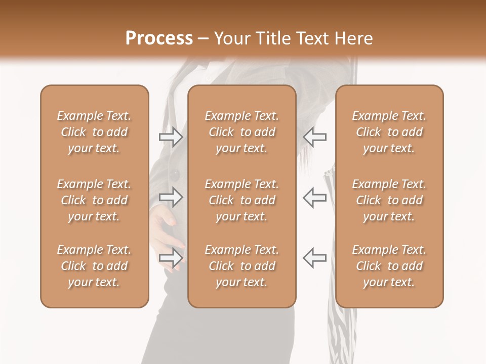 Sexy Rain Stand PowerPoint Template