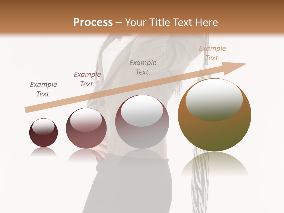 Sexy Rain Stand PowerPoint Template