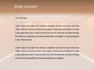 Indoor Interior House PowerPoint Template
