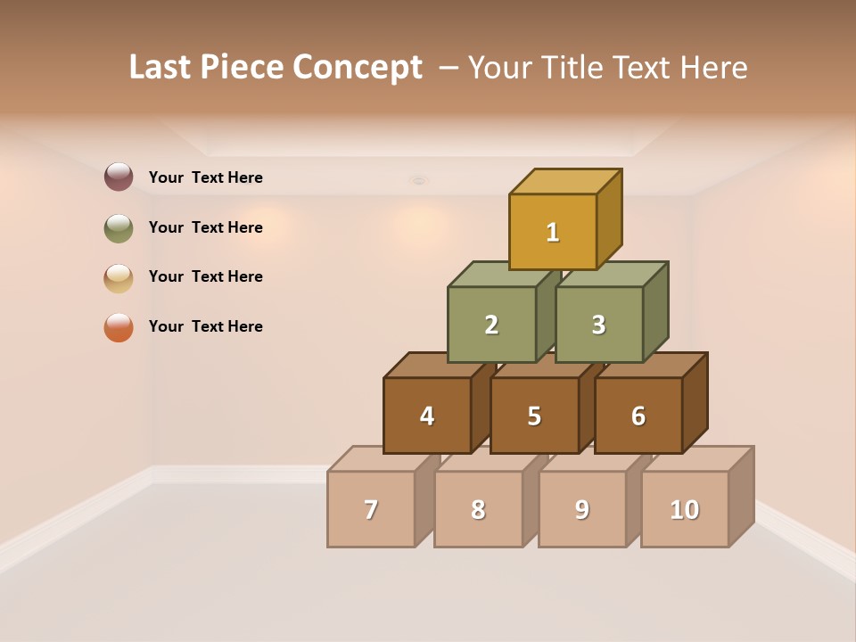 Indoor Interior House PowerPoint Template