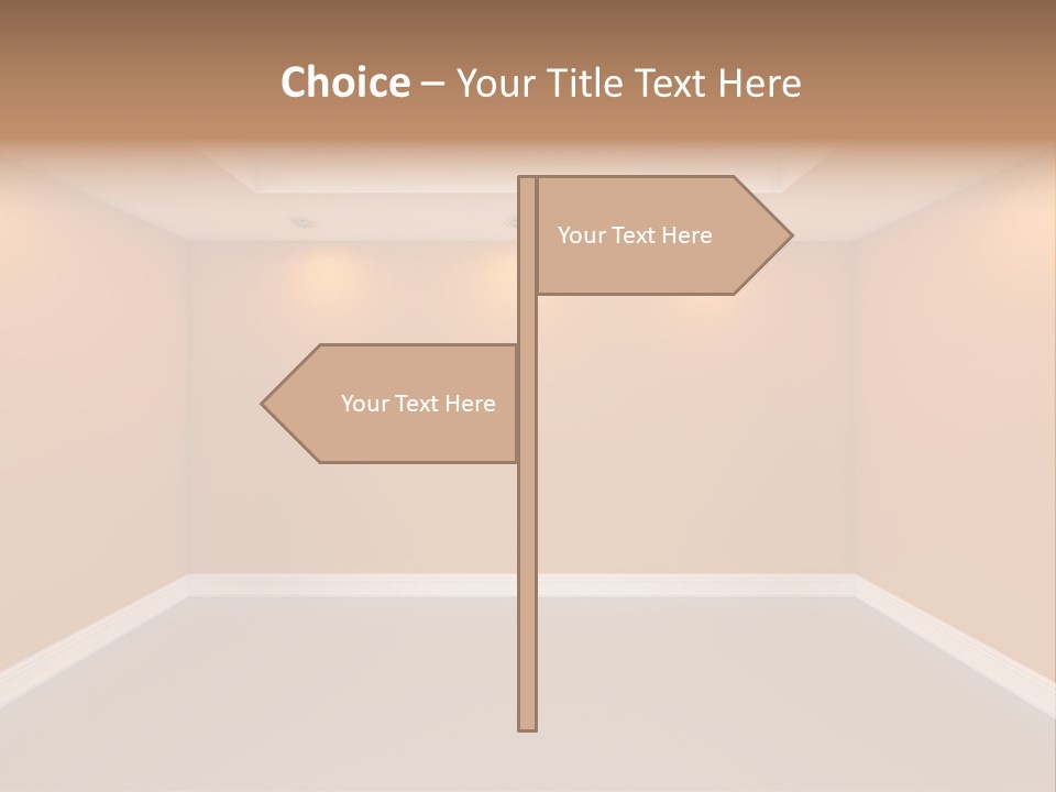 Indoor Interior House PowerPoint Template