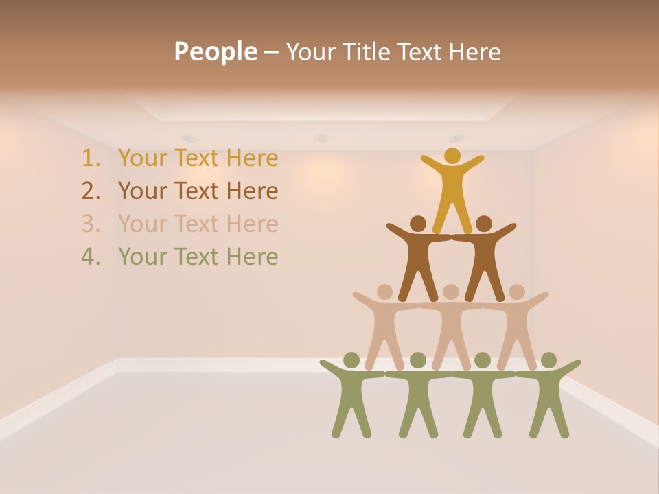 Indoor Interior House PowerPoint Template