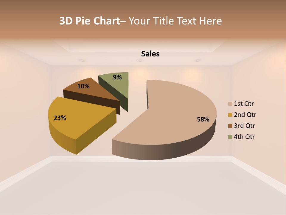 Indoor Interior House PowerPoint Template