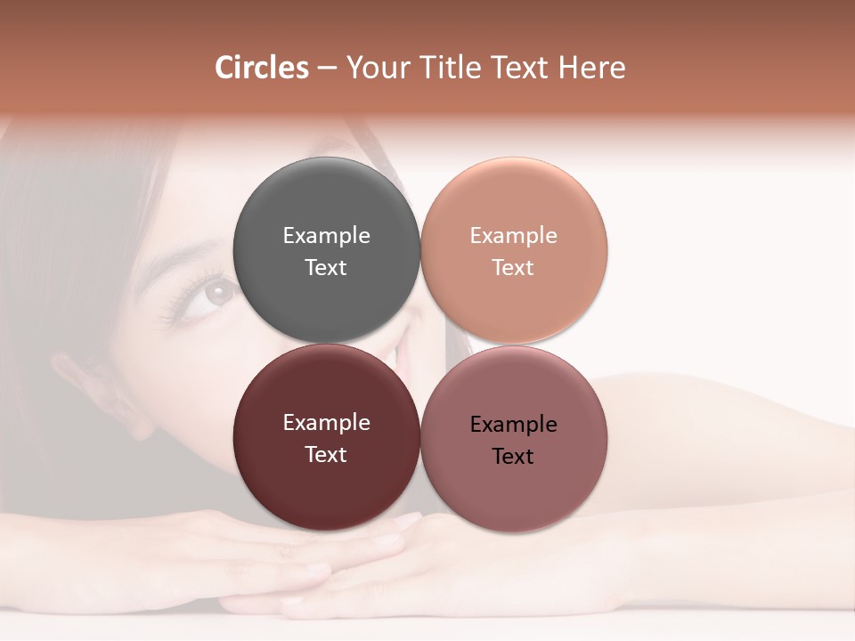 Cute Care Closeup PowerPoint Template