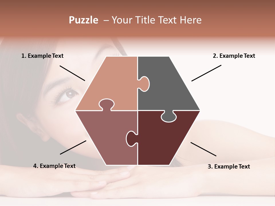 Cute Care Closeup PowerPoint Template