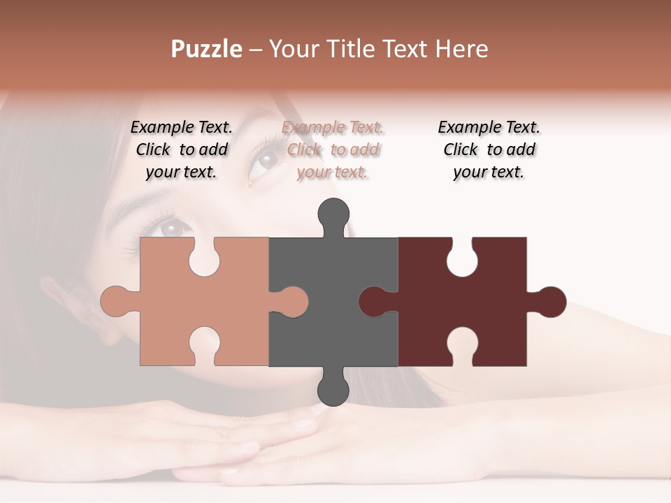 Cute Care Closeup PowerPoint Template