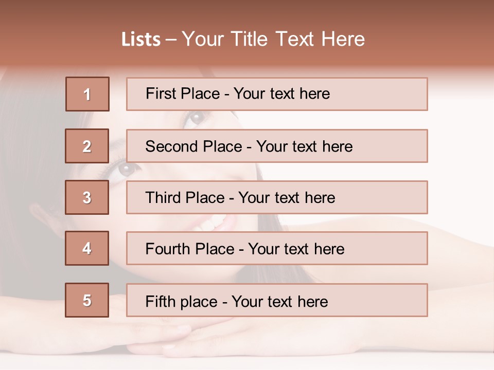 Cute Care Closeup PowerPoint Template