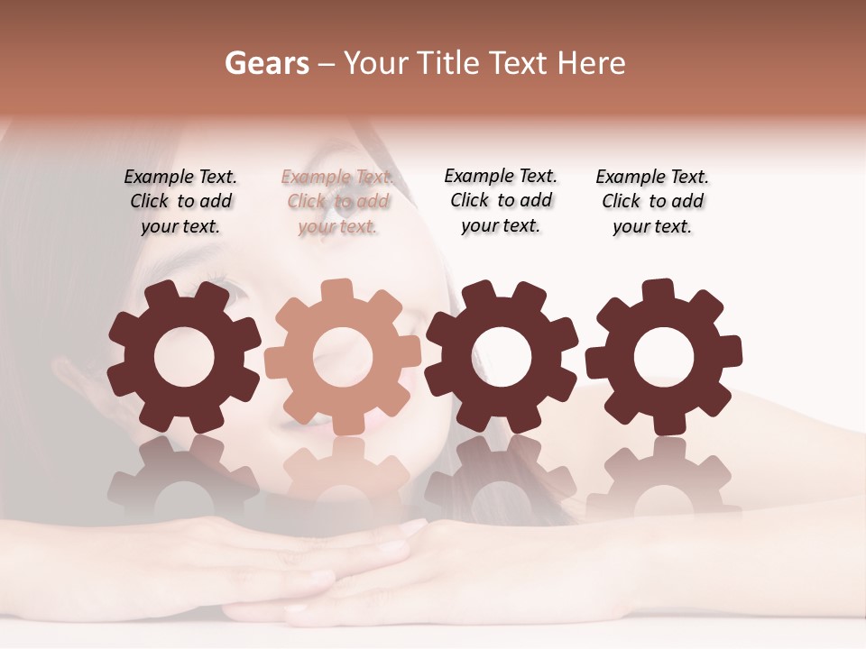 Cute Care Closeup PowerPoint Template