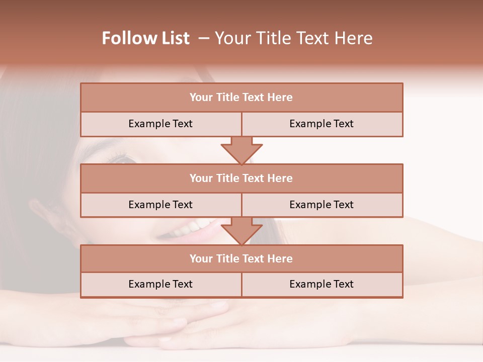 Cute Care Closeup PowerPoint Template
