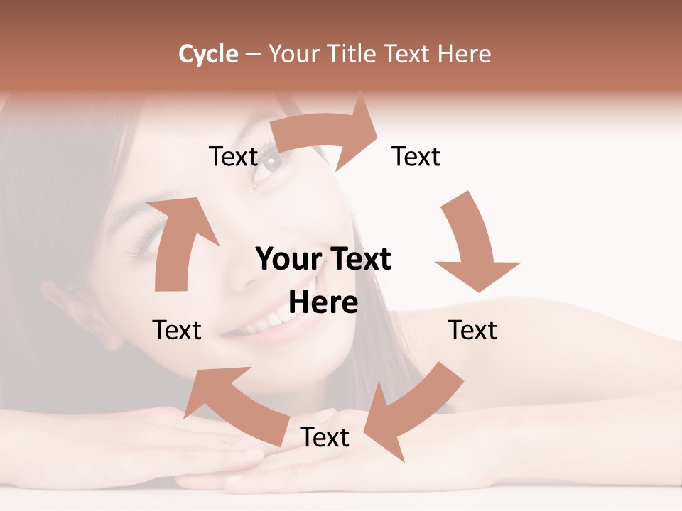 Cute Care Closeup PowerPoint Template