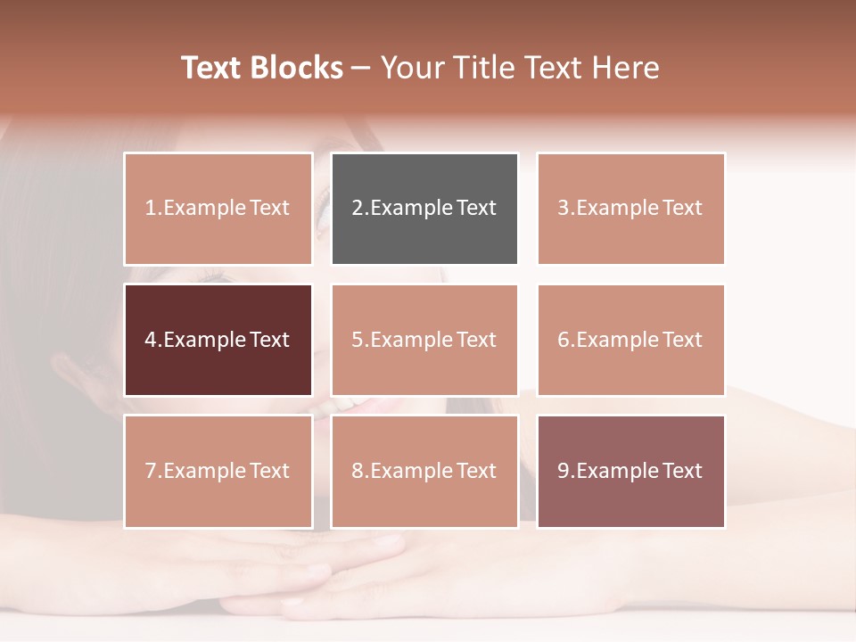 Cute Care Closeup PowerPoint Template