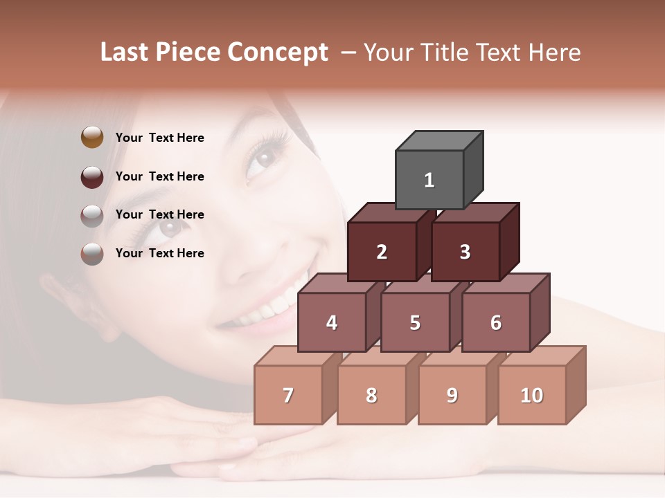 Cute Care Closeup PowerPoint Template