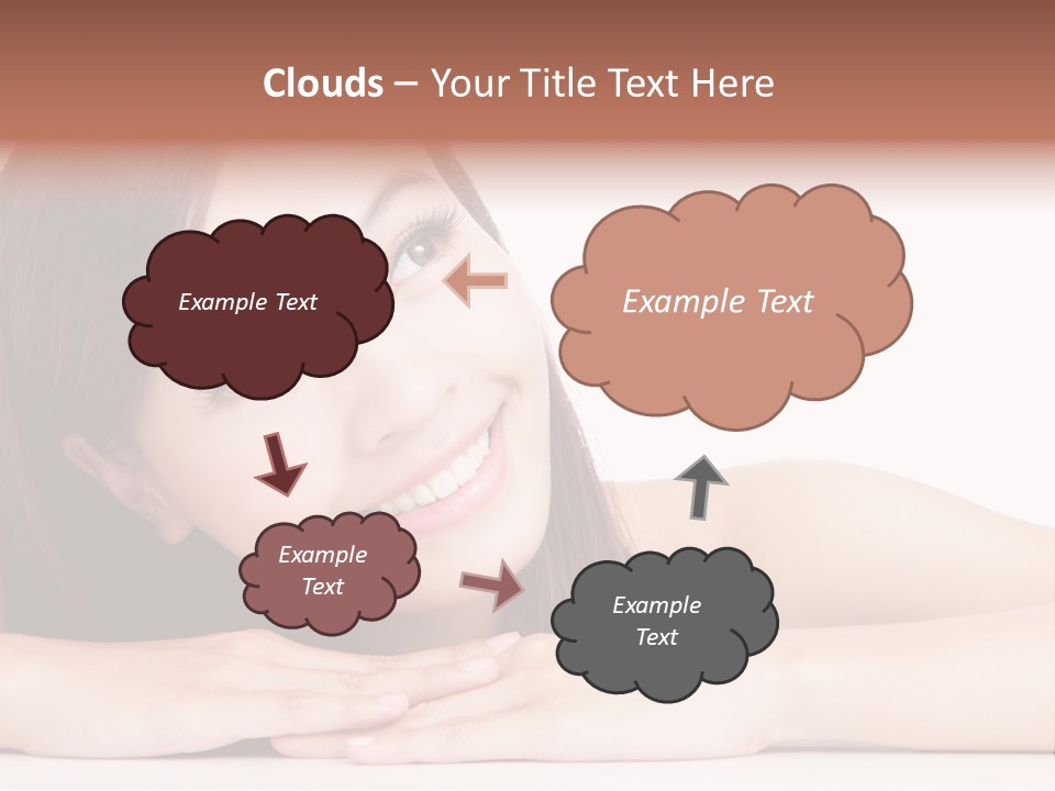 Cute Care Closeup PowerPoint Template