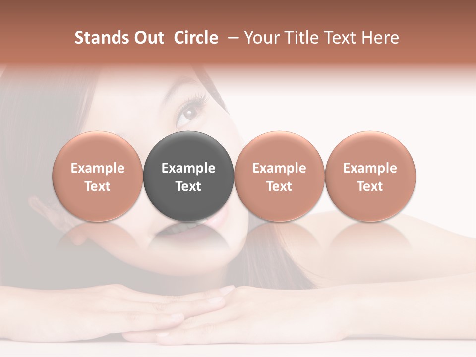 Cute Care Closeup PowerPoint Template